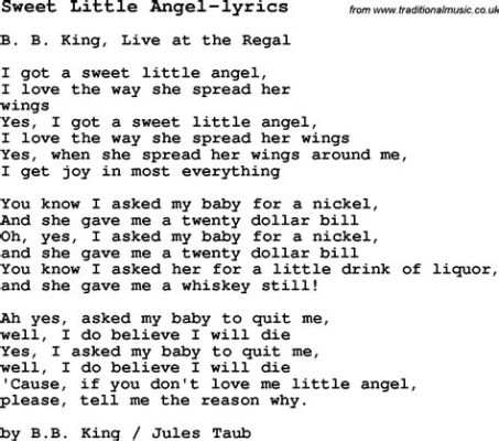 Sweet Little Angel Uma Balada Blues Que Derrete o Coração com sua Intensidade Lírica e Vibração Melancólica